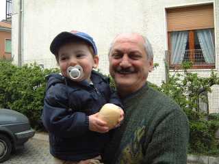 Vito con il nipotino